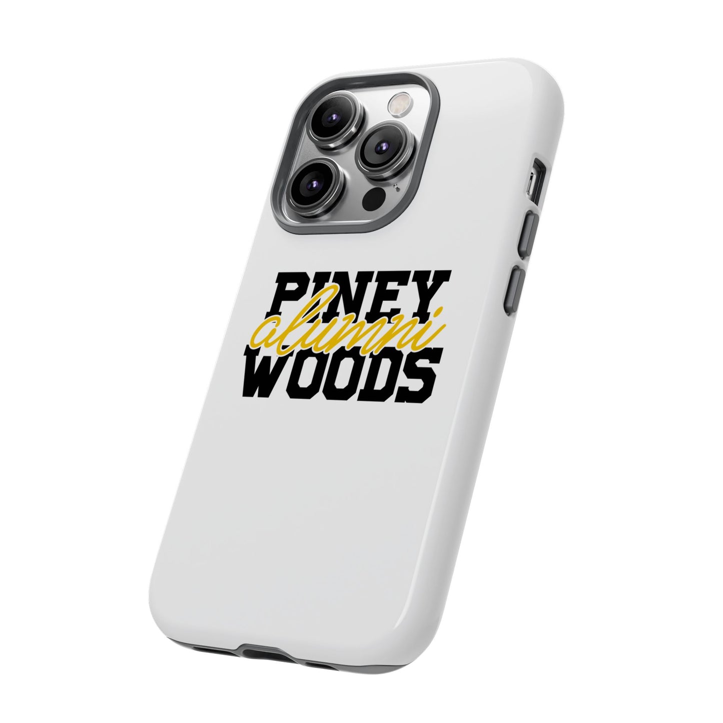 iPhone Cases - Piney Woods Tough Cases (White)