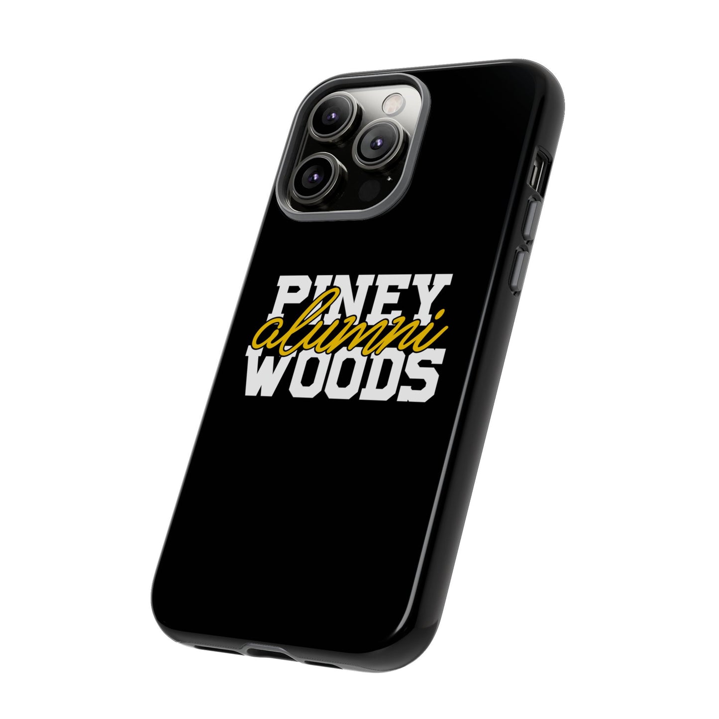 iPhone Cases - Piney Woods Tough Cases (Black)