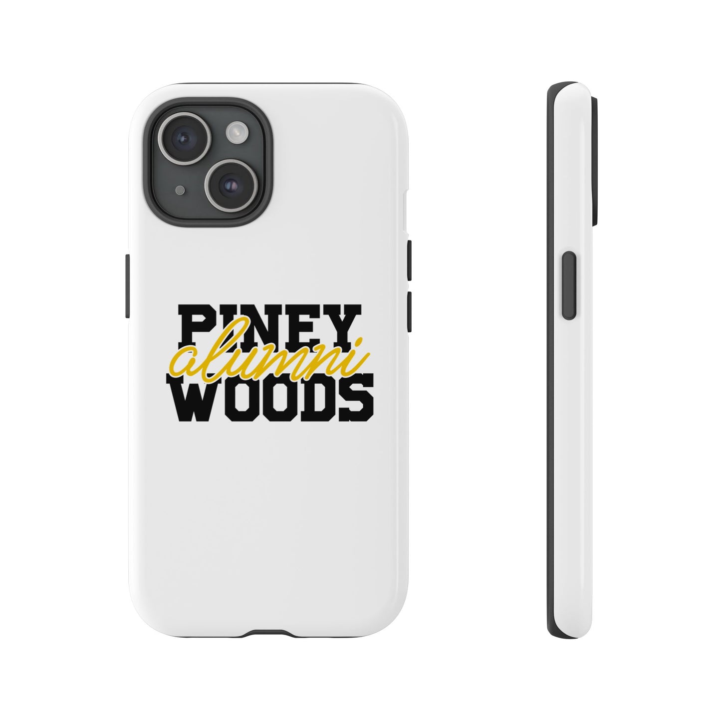 iPhone Cases - Piney Woods Tough Cases (White)