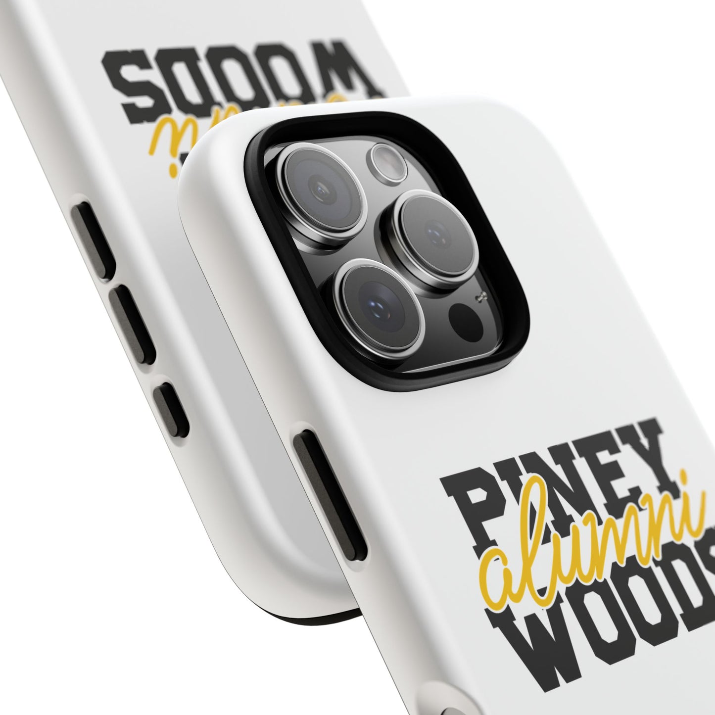 iPhone Cases - Piney Woods Tough Cases (White)