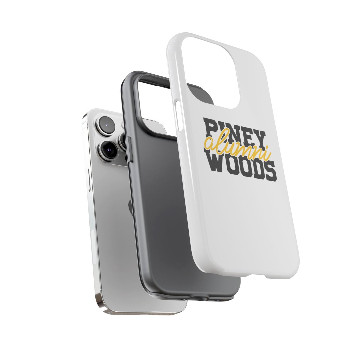 iPhone Cases - Piney Woods Tough Cases (White)