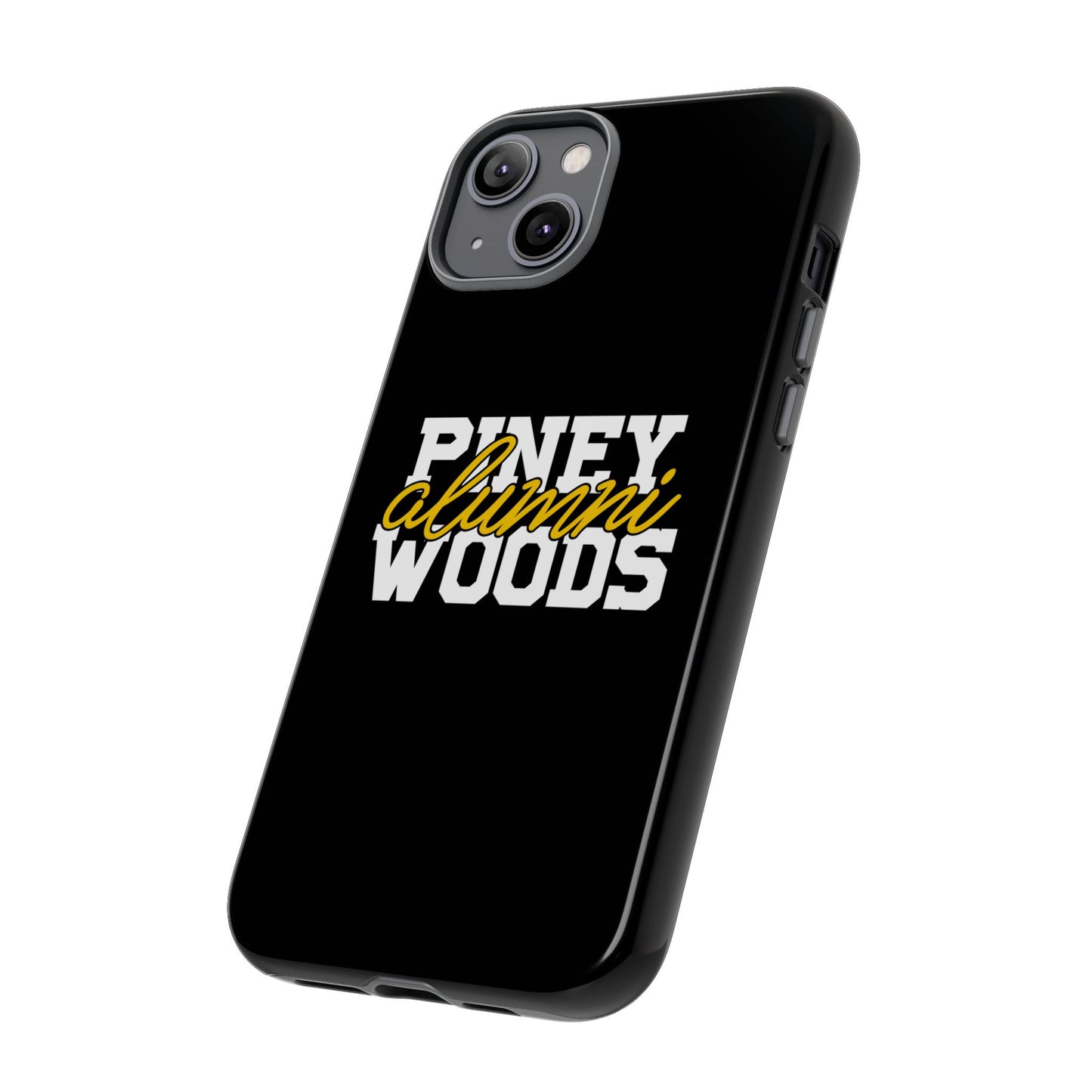 iPhone Cases - Piney Woods Tough Cases (Black)