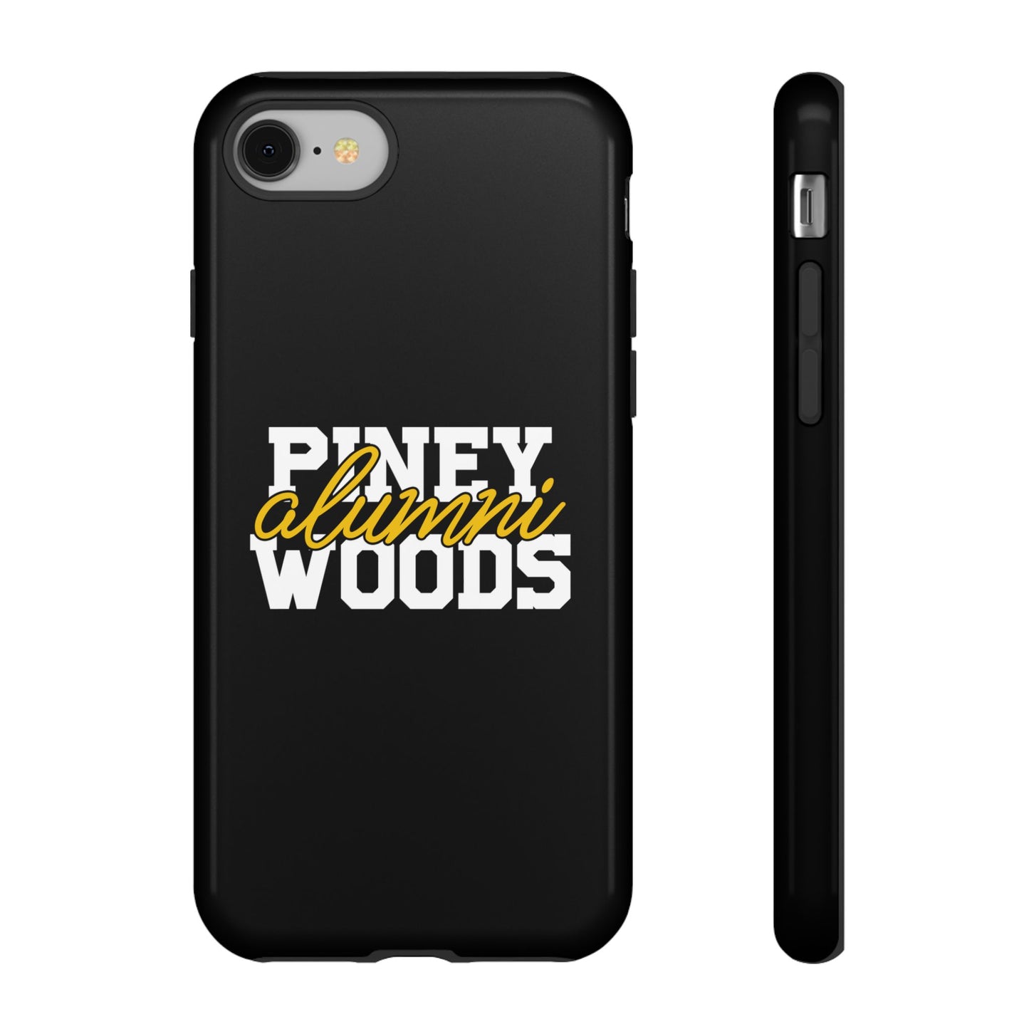 iPhone Cases - Piney Woods Tough Cases (Black)