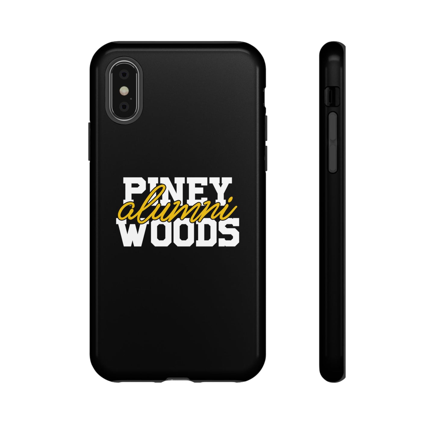 iPhone Cases - Piney Woods Tough Cases (Black)