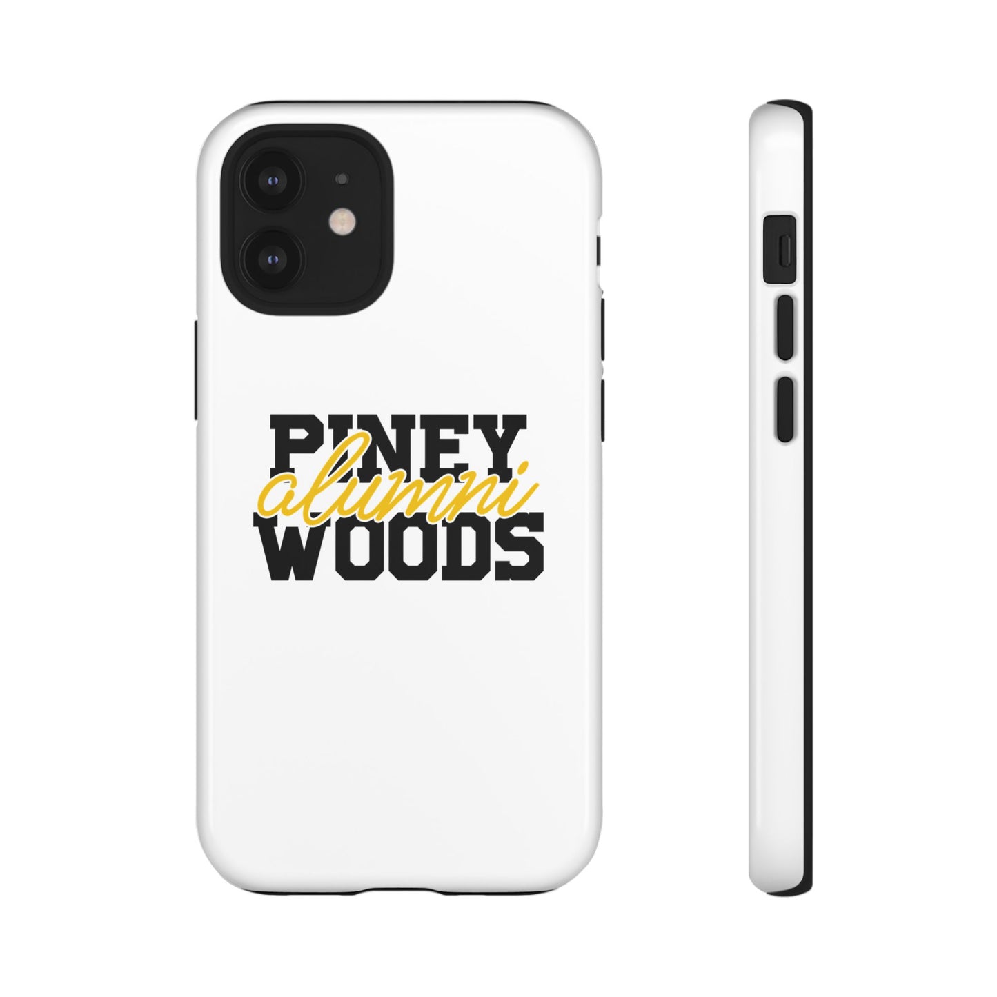 iPhone Cases - Piney Woods Tough Cases (White)