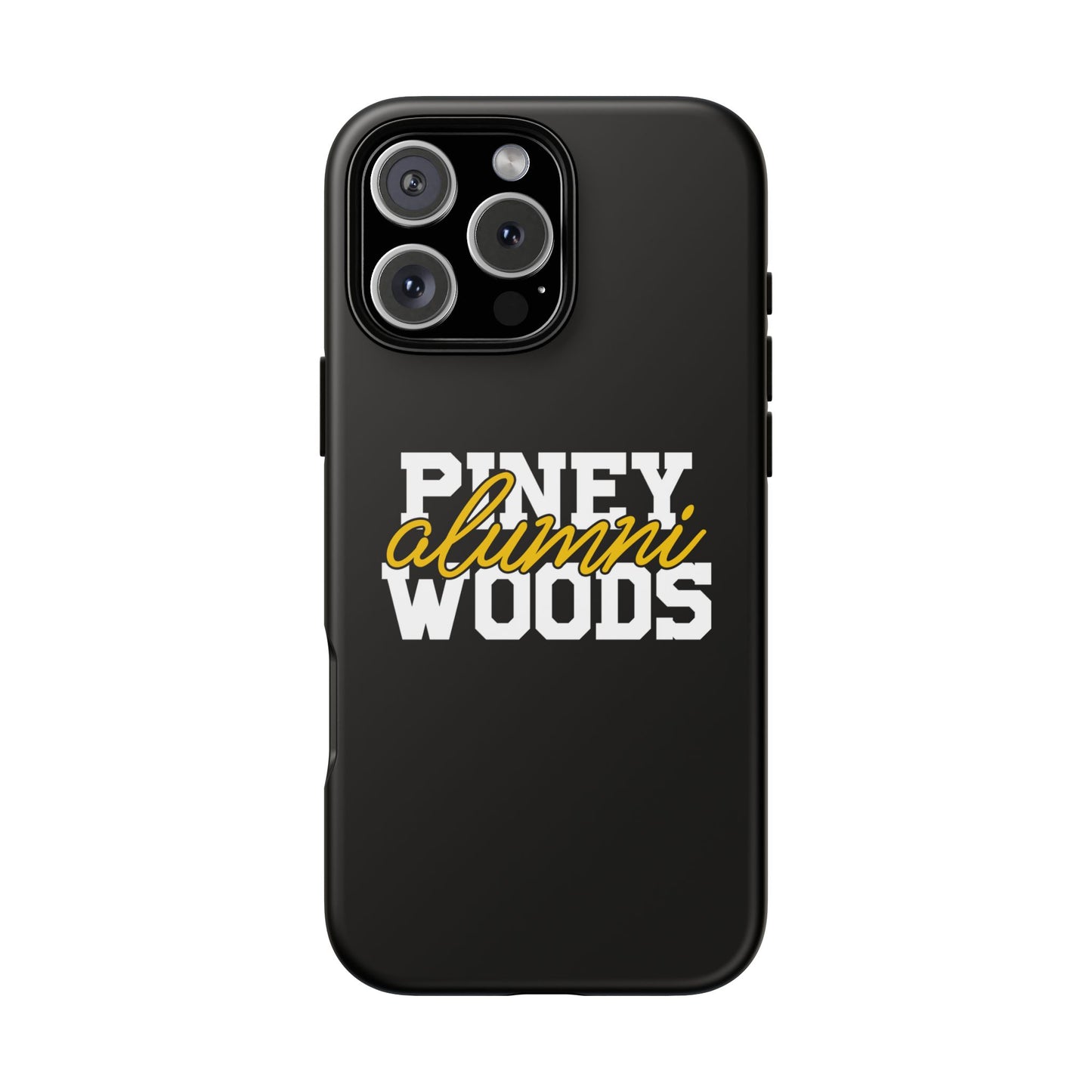 iPhone Cases - Piney Woods Tough Cases (Black)