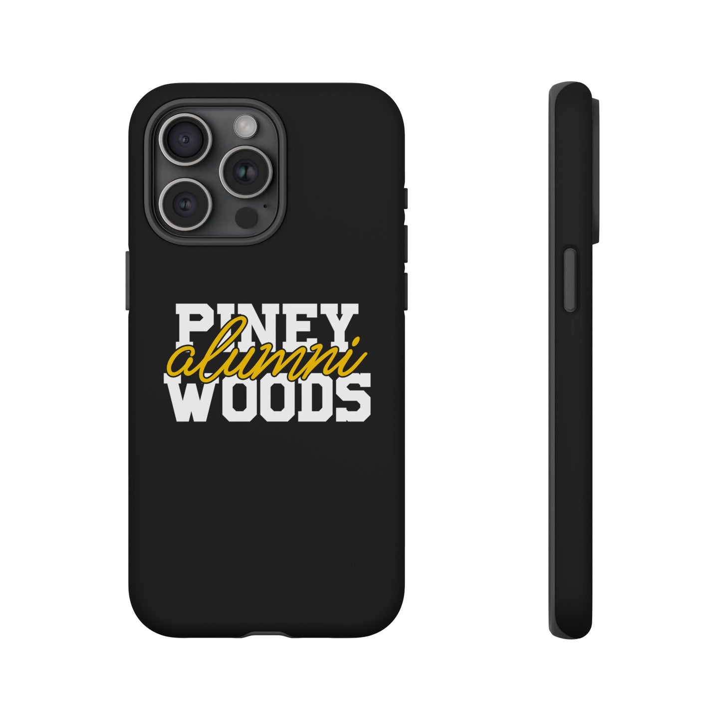 iPhone Cases - Piney Woods Tough Cases (Black)