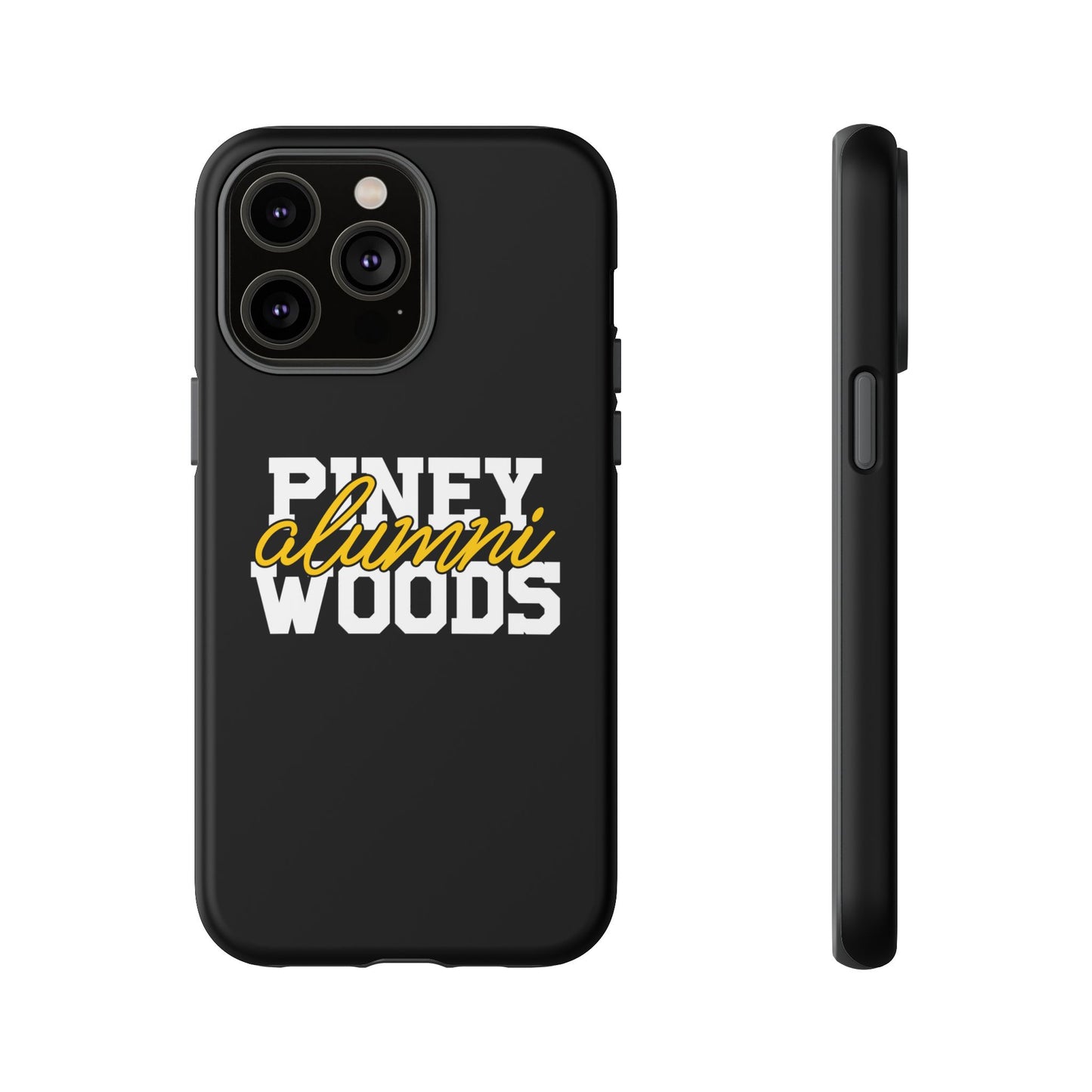 iPhone Cases - Piney Woods Tough Cases (Black)